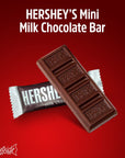 Hershey Chocolate Bars  Mini Hershey Bars Individually Wrapped Bulk Chocolate  Chocolate Bars for Party Goodie Bag Holidays Valentines  Kosher No Gluten Milk chocolate flavor 5lbs