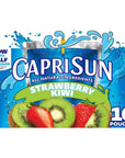 Capri Sun Strawberry Kiwi ReadytoDrink Juice 10 Pouches