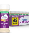 Similac Alimentum with 2’-FL HMO Hypoallergenic Infant Formula, for Food Allergies and Colic, Suitable for Lactose Sensitivity, Ready-to-Feed Baby Formula, 2-fl-oz Bottle, Pack of 48