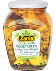 Zarrin  Pickled Mixed Vegetables 700 ml  24 Oz