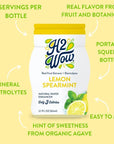 H2wOw Water Enhancer Drops ORGANIC  Natural Extracts of Real Fruit  a Hint of Organic Stevia  21oz bottles Variety 4 Pack