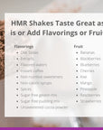 HMR 120 Chocolate Shake  120 Vanilla Shake Meal Replacement Powder Twin Pack 12g Protein 120 Cal 2 Canisters of 12 Servings Each VanChoc