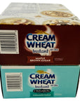 Cream of Wheat Instant Cinnabon and Maple Brown Sugar Hot Cereal Bundle  1 box of each total of 2 boxes