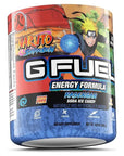 G Fuel Rasengan Energy Powder, Sugar Free, Clean Caffeine Focus Supplement, Water Mix, Soda Ice Candy Flavor, Focus Amino, Vitamin + Antioxidants Blend - 9.8 oz (40 Servings)