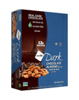 NuGo Dark Chocolate Almond with Sea Salt 12g Protein Bar Vegan Gluten Free NonGMO Kosher Pareve 24 Count