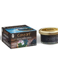 Season Caviart Black Seaweed Pearls  Vegan Caviar AwardWinning Keto Snacks GlutenFree SoyFree CholesterolFree PlantBased Full of Vitamins Kosher Caviar Made in Denmark  175 Oz 3Pack