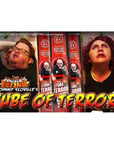 Tube of Terror Challenge  verified hottest Carolina Reaper Ghost  Scorpion Pepper peanuts on planet earth