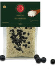 Simmetria Verde 7 Blueberry Risotto Authentic Artisanal Italian Risotto With Carnaroli Rice Blueberries Onion and Chives