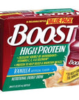 BOOST High Protein Nutritional Energy Drink Vanilla 8 Ounce Bottle Pack of 24