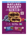 Natures Bakery Whole Wheat Fig Bars - 32 Twin Packs (16 Blueberry, 16 Raspberry Each) (1)