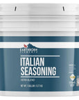 Earthborn Elements Italian Seasoning 1 Gallon Bucket, Herb Blend, Savory Flavor