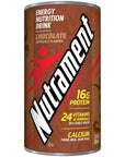 Nutrament Chocolate Complete Nutritional Beverage 12 Fluid Ounce Can  12 per case