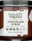 WILDERNESS PRODUCTS Syrup Chocolate Pack of 6 Size 20 OZ Gluten Free GMO Free Kosher Vegan Wheat Free Yeast Free 95 Organic