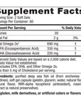 Nordic Naturals Omega-3, Lemon Flavor - 120 Soft Gels - 690 mg Omega-3 - Fish Oil - EPA & DHA - Immune Support, Brain & Heart Health, Optimal Wellness - Non-GMO - 60 Servings