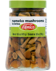 Nameko Mushooms Wild Forest Mushrooms Japanese Great for Sauteéing or in Soups 166 oz 470 g Fratelli DAmico Product of Italy