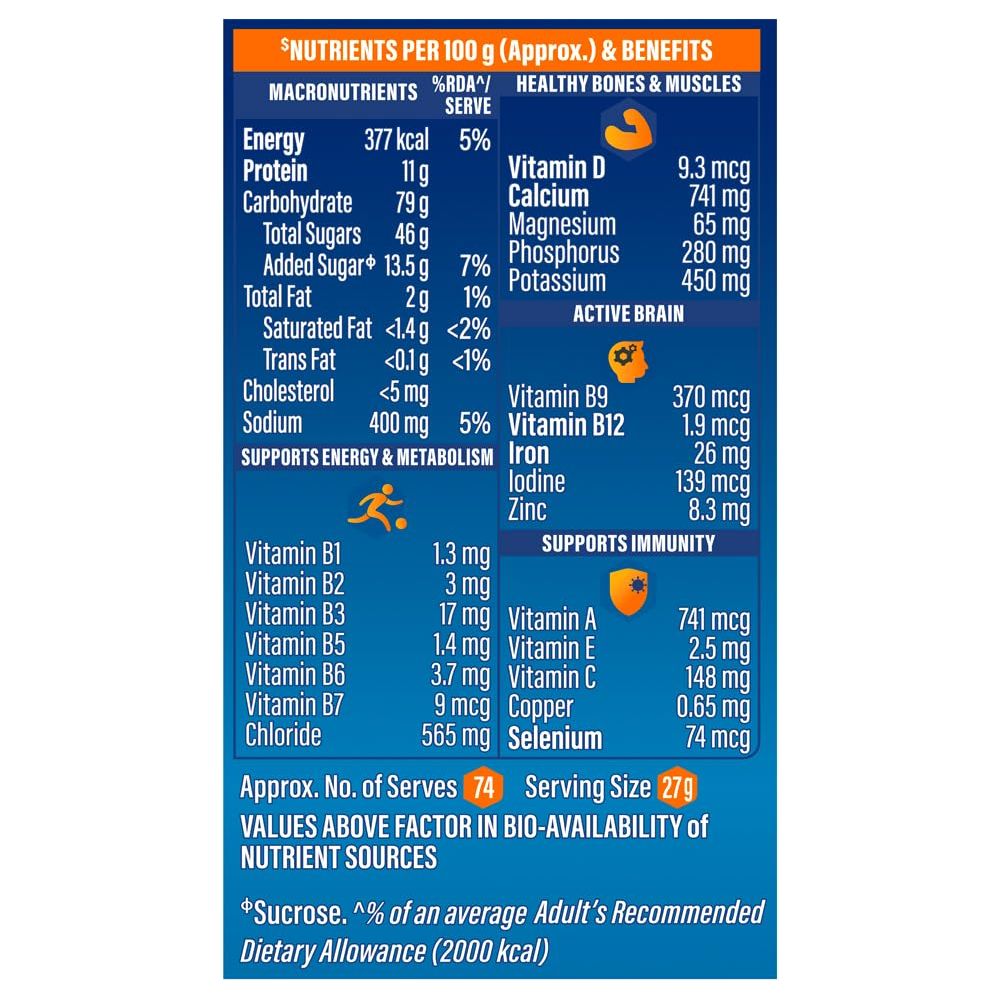 Horlicks Health and Nutrition drink  2Kg refill pack Classic Malt