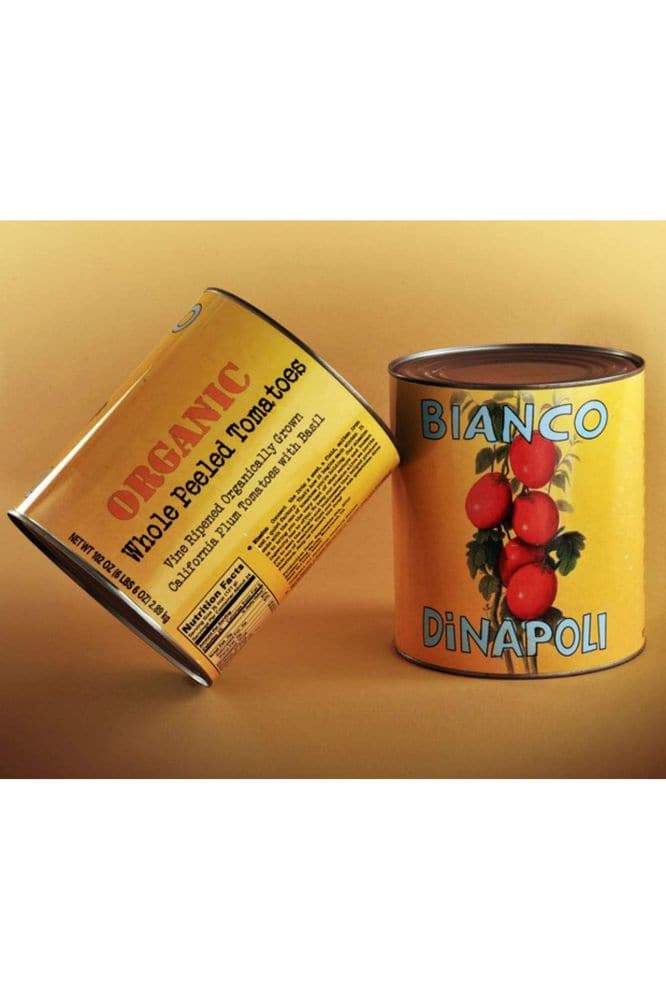 Bianco DiNapoli Organic Whole Peeled Tomatoes, 28 oz, 6 pack