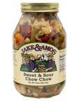 Jake  Amos Sweet  Sour Chow Chow 2Pack 34 oz Jars