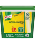 Knorr Professional 095 Seafood Stock Base No added MSG, 0g Trans Fat, 1 lb,6 Count (Pack of 1)