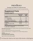 Phenology Menopause Lucid Lift Clarity Mints - 1-Pack, 30 Mints - Brain Fog & Fatigue Relief - Drug Free & Non-GMO - L- Theanine & Naturally Derived Caffeine Helps Heighten Alertness, no Jitters