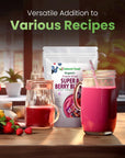 Z Natural Foods Super 8 Berry Blend Organic FreezeDried Delicious Fruit Powder for Overall Well Being Add to Your Smoothies Yogurt Cereal and Recipes NonGMO Vegan GlutenFree 1 lb