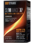 BodyDynamix Slimvance XP Thermogenic Supplements 120 Capsules