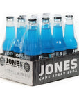 Jones Soda Co Berry Lemonade Soda Flavor  100 Cane Sugar Soda  Craft Soda Pop  Soda Soft Drinks  12 Oz Glass Bottle Soda  12 Pack Soda