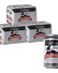 Goslings Diet Ginger Beer  18 Cans of 12 fl oz Each  Ginger Beer Sugar Free For Moscow Mule And Mixers For Alcoholic Drinks  with Snacktix coaster included