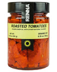 Renna Fire Roasted Grilled Tomatoes In preserved in oil 1058 oz Product of Italy Semi Dried Pomodori Experience the Rich Flavors of the Mediterranean