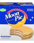 MoonPie Double Decker Banana 275 oz 12 Count Pack