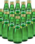 Sipbox Perrier Sparkling Mineral Water 11 Oz Glass Bottles Natural Mineral Water from South of France 12 Pack