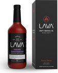 LAVA Premium Concord Transfusion Mix made - 1-Liter (33.8oz) Glass Bottle