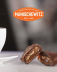 Manischewitz Milk Chocolate Caramel Cashew Patties 5oz  Rich  Creamy Wonderful Nutty Flavor Perfect for Gifting Kosher for Passover