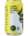 MINNA Organic Sparkling Tropical Green Tea 12 FZ