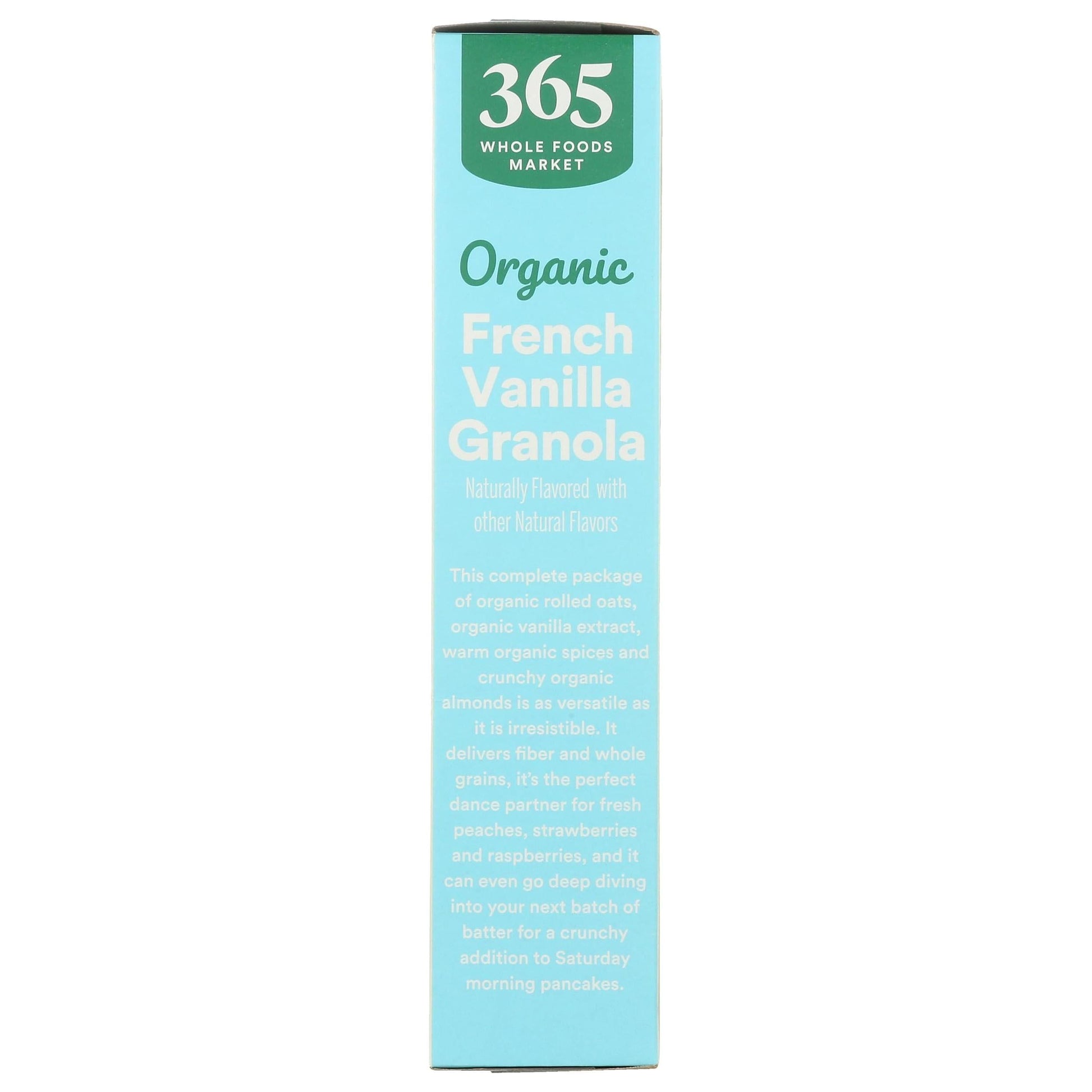 365 by Whole Foods Market, Granola French Vanilla Almond Organic, 17 O –  Whlsome