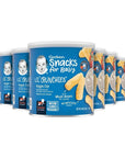 Gerber Snacks for Baby Lil Crunchies, Veggie Dip, 1.48 Ounce (Pack of 6)