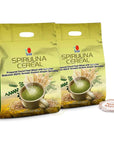 DXN Spirulina Cereal Food Wheat  5s Nona Manis Disposable Coaster Pack of 2