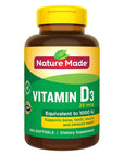 Nature Made Vitamin D3 25 mcg., 650 Softgels