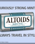 ALTOIDS Artic Mints, Wintergreen Singles Size 1.2 Ounce 8-Count Box