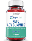 Justified Laboratories Super Slim Keto ACV Gummies 1000MG  - 60 Gummys