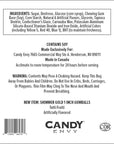 Candy Envy  Shimmer Gold 1 Inch Gumballs  2lb Bag  Approximately 113 Gumballs Per Bag  North American Made  Kosher Certified