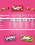 SKITTLES & STARBURST Variety Pack - 37.05 oz, 18 Bars