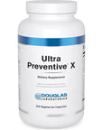 Douglas Laboratories Ultra Preventive X Capsules | Signature Multivitamin and Mineral Supplement with Fruits and Vegetables for Daily Wellness | 240 Capsules