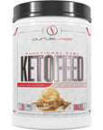 Purus Labs KETOFEED Protein Powder, 15 Servings (Salted Vanilla Caramel)