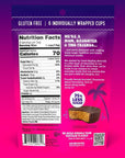 SkinnyDipped Dark Chocolate Peanut Butter Cups - 3.2oz, 4 Pack (24 Cups Total)