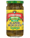 La Preferida Organic Jalapeno Nacho Slices Mild 115 oz Pack of 3