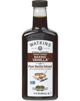 Watkins All Natural Original Gourmet Baking Vanilla, with Pure Vanilla Extract, 11 Fl Oz (Pack of 1) - Packaging May Vary