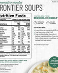 Frontier Soups Homemade In Minutes Virginia Blue Ridge Broccoli Cheddar 5 oz 2 pk