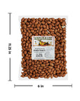 Naturalee Peanuts With Skin Spanish Peanuts 2 lbs  Roasted  Salted  Heart Health High Protein