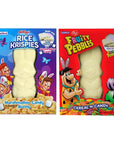 Rice Krispies 5 Oz Marshmallow Candy Rabbit  Fruity Pebbles 5 Oz White Candy Rabbit Easter Basket Stuffers